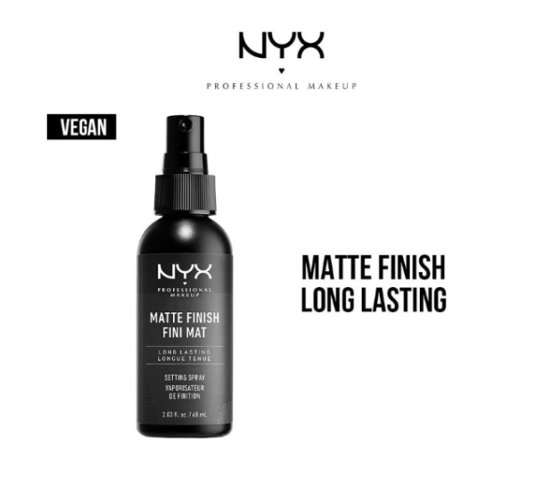 NYX Professional Makeup Matte Finish Setting Spray Long-Lasting 160ml