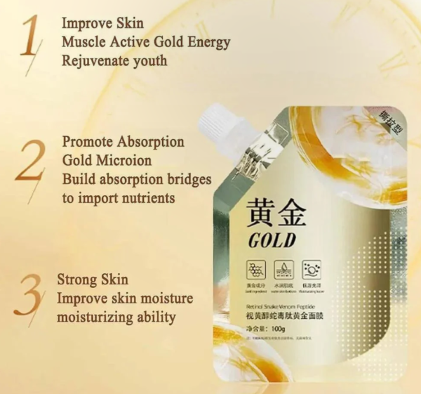 YA BAO LI Retinol Gold Peel-Off Mask - Anti-Aging