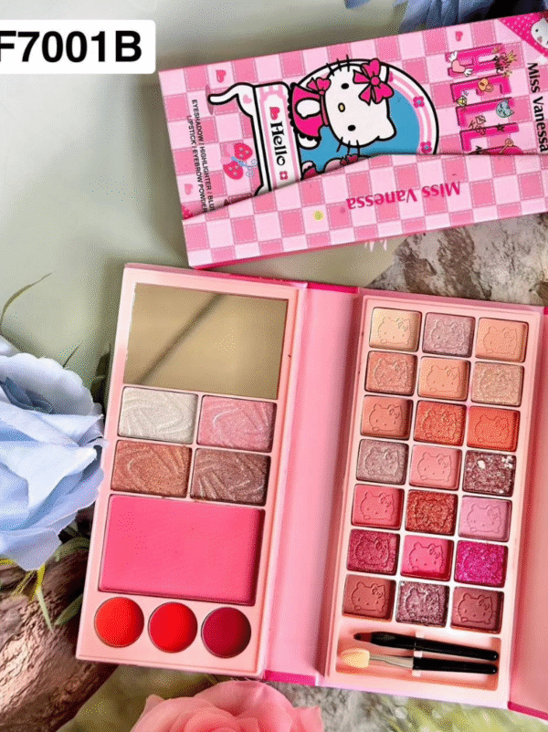 Miss Vanessa × Hello Kitty Makeup Palette – Pink (33g)