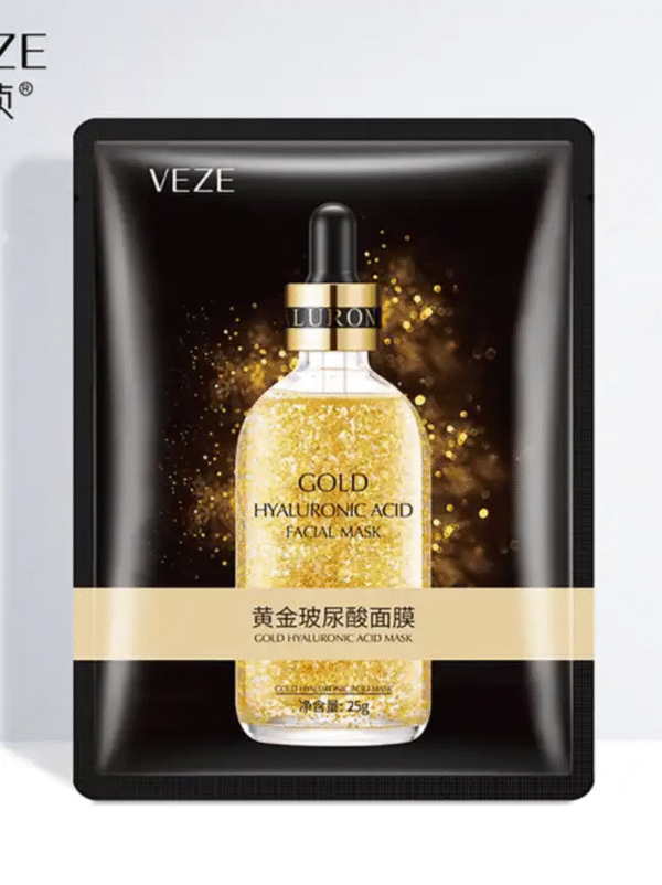 Veze 24K Pure Gold Hyaluronic Acid Face Sheet Mask