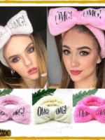 Cute facial headband soft & stylish skincare accessory - Image 2