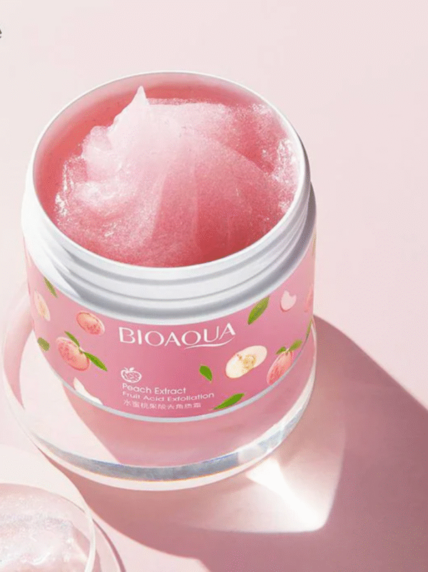 Bioaqua Peach Extract Fruit Acid Exfoliating Face Gel Cream 140g