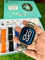 Crown H29 Smart Watch with Earbuds7+1 Strap - Image 2