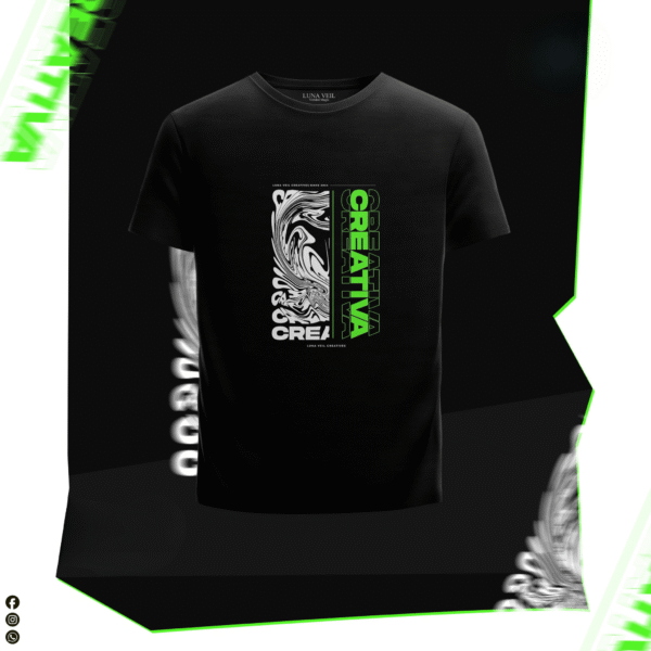 Creativa” Conceptual Graphic T-Shirt