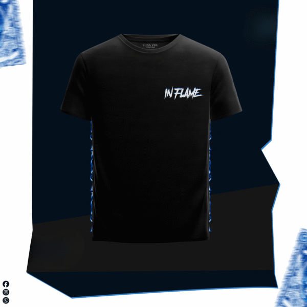In Flame” Artisan Graphic T-Shirt