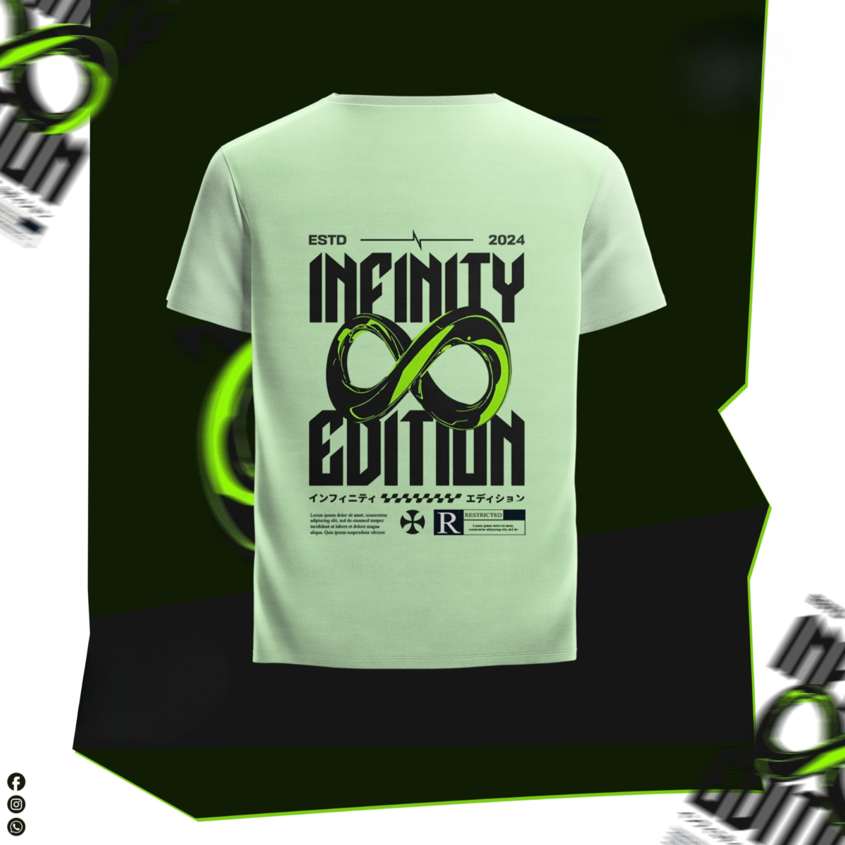 “Infinity Edition” Graphic T-Shirt - Image 2