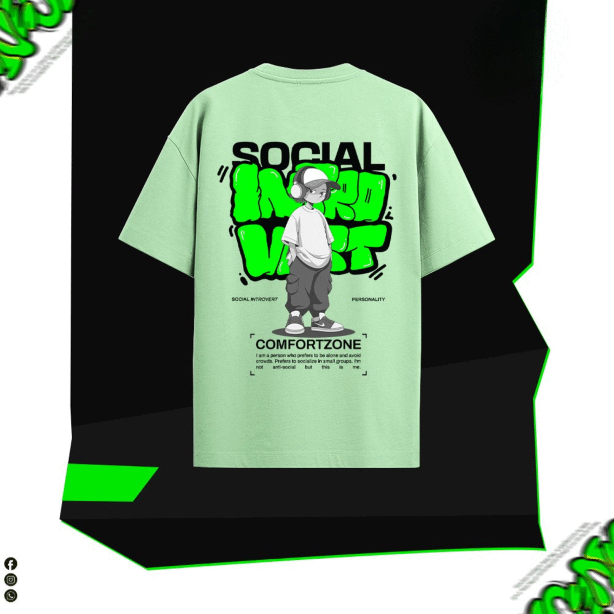 Social Impact & Never Grow Up – Trendy Graphic T-Shirts for Youth - Image 2