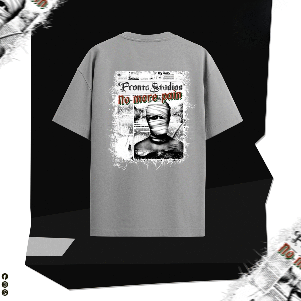 NO MORE PAIN - Resilience T-Shirt - Image 2
