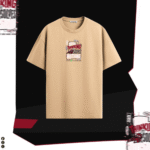OVER THINKER" Distressed Mindset Tee – Black/Ash Edition