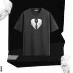 PEACE GREY" Vintage Story Tee – Washed Grey Edition