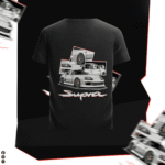 Supra Legend" JDM Car Graphic T-Shirt - Image 2