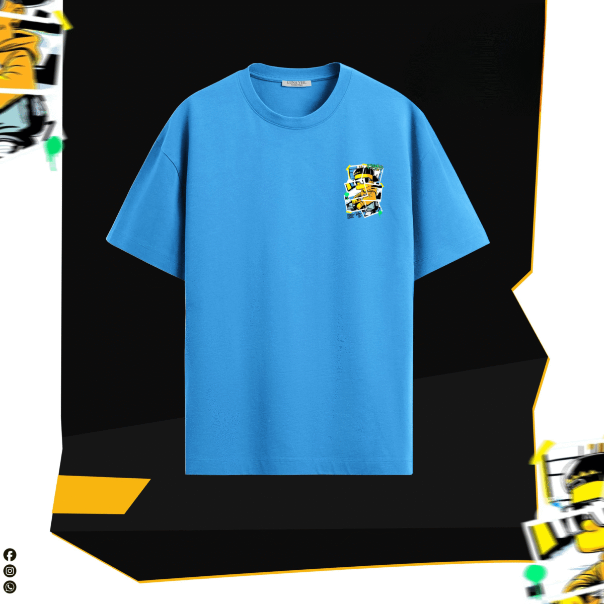 The Simpsons Distressed Vintage Tee – 90s Washed Edition - Image 1