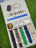 H40 Ultra 2 Smart Watch + AirPods Pro 2 Combo - Image 4