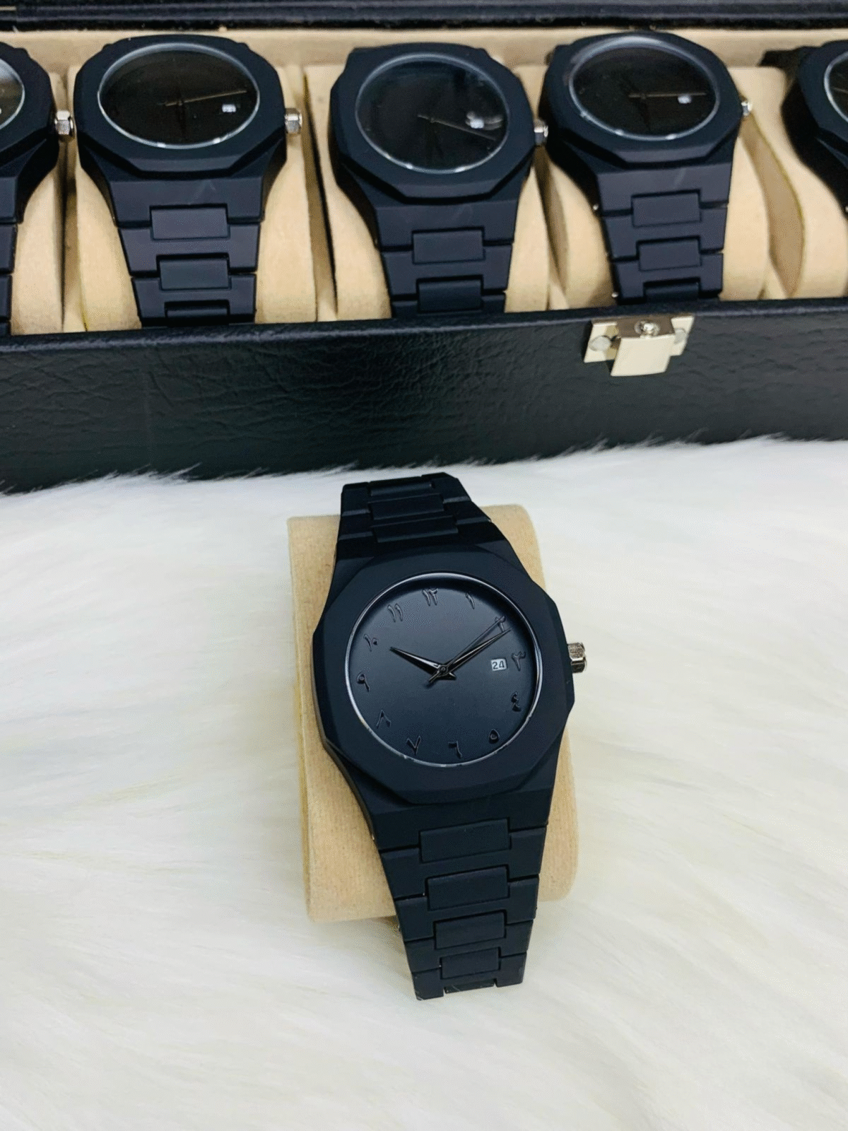 Aura Fiber Watch – Arabic Dial | Lightweight | Date Working | Butterfly Lock | PKR 4999 Only | New Arrival at Leejiy - Image 1