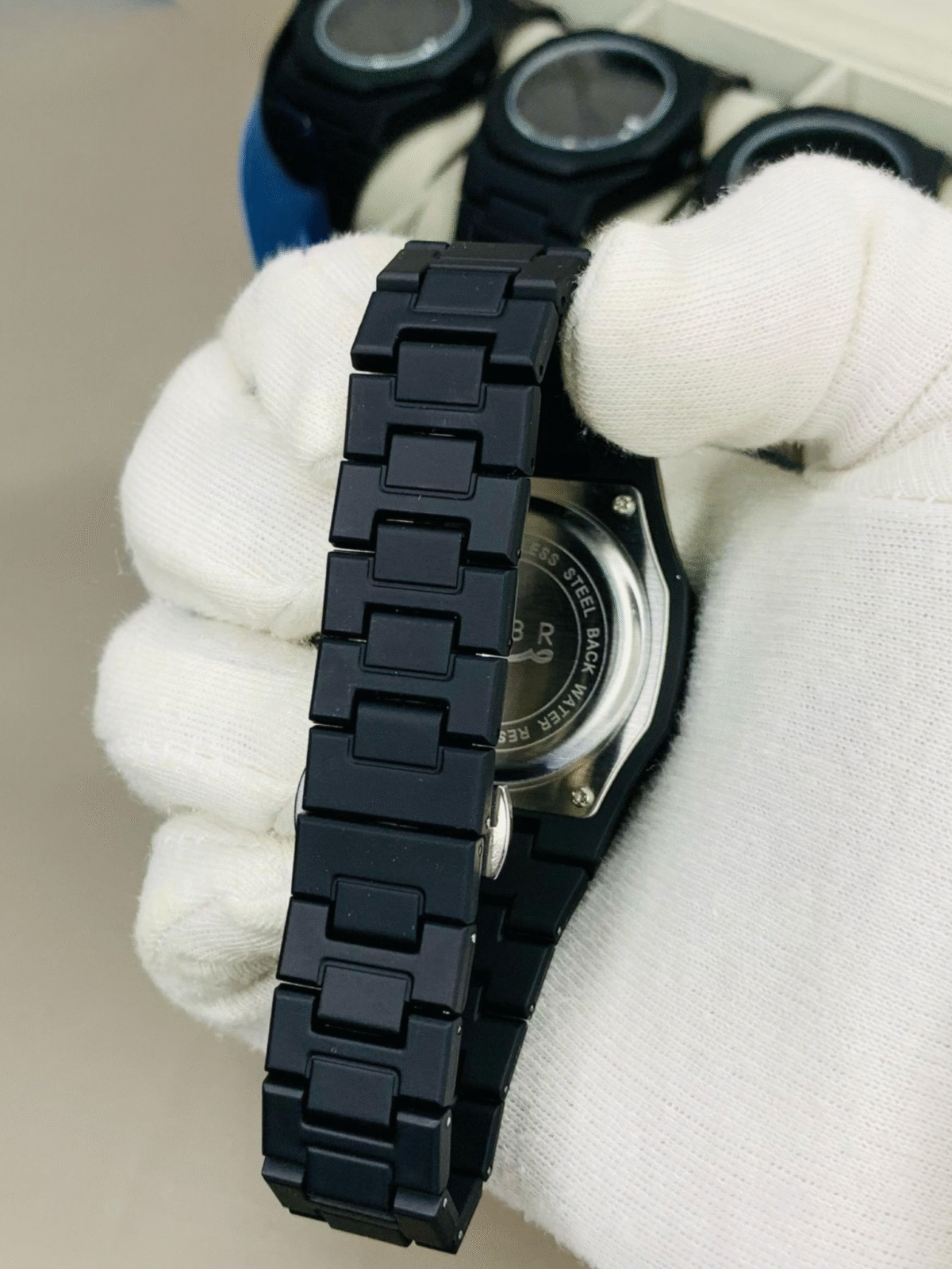 Arabic Aura – Sabar Model | Date Working | Fiber Matte Chain | Butterfly Master Lock - Image 2