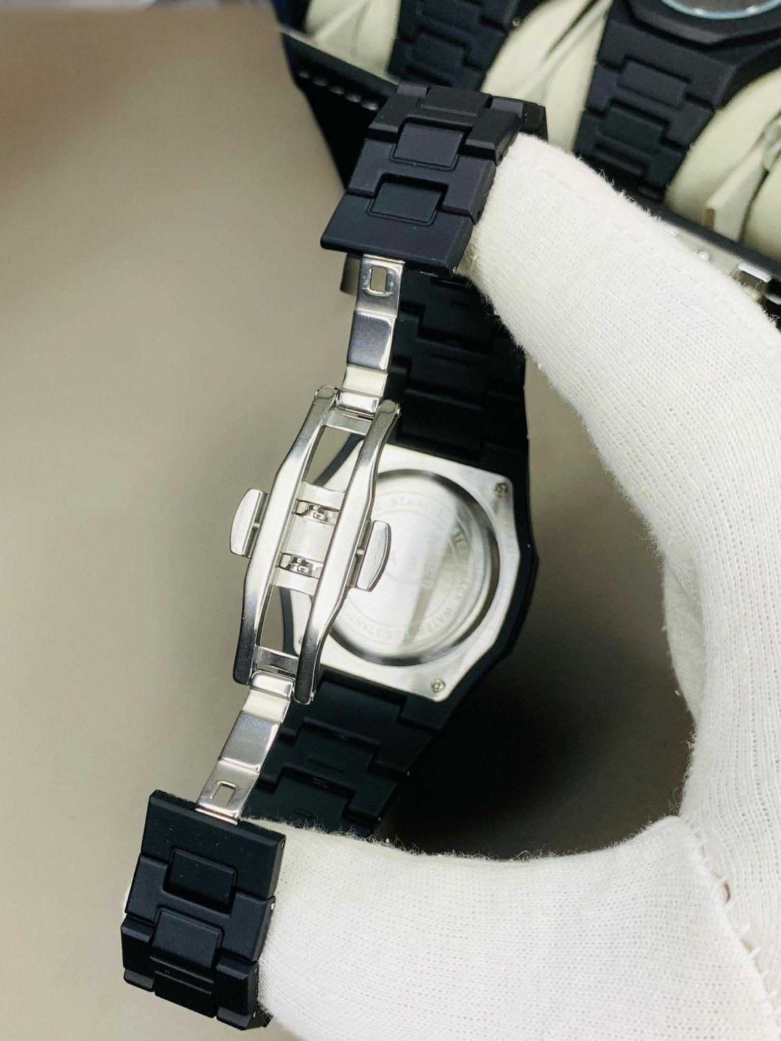 _TAG Heuer Formula 1 (2) Arabic Aura – Sabar Model | Date Working | Fiber Matte Chain | Butterfly Master Lock - Image 3