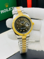 Rolex-Inspired Watch with Date Function & Magnifier Glass – New Colors - Image 3