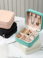 Mini Leather Jewelry Box | Elegant. Compact. Gift-Ready.