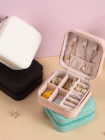 Mini Leather Jewelry Box | Elegant. Compact. Gift-Ready. - Image 2