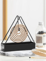Triangle Anti-scald Mosquito Coil Stand & Wax Melt Burner