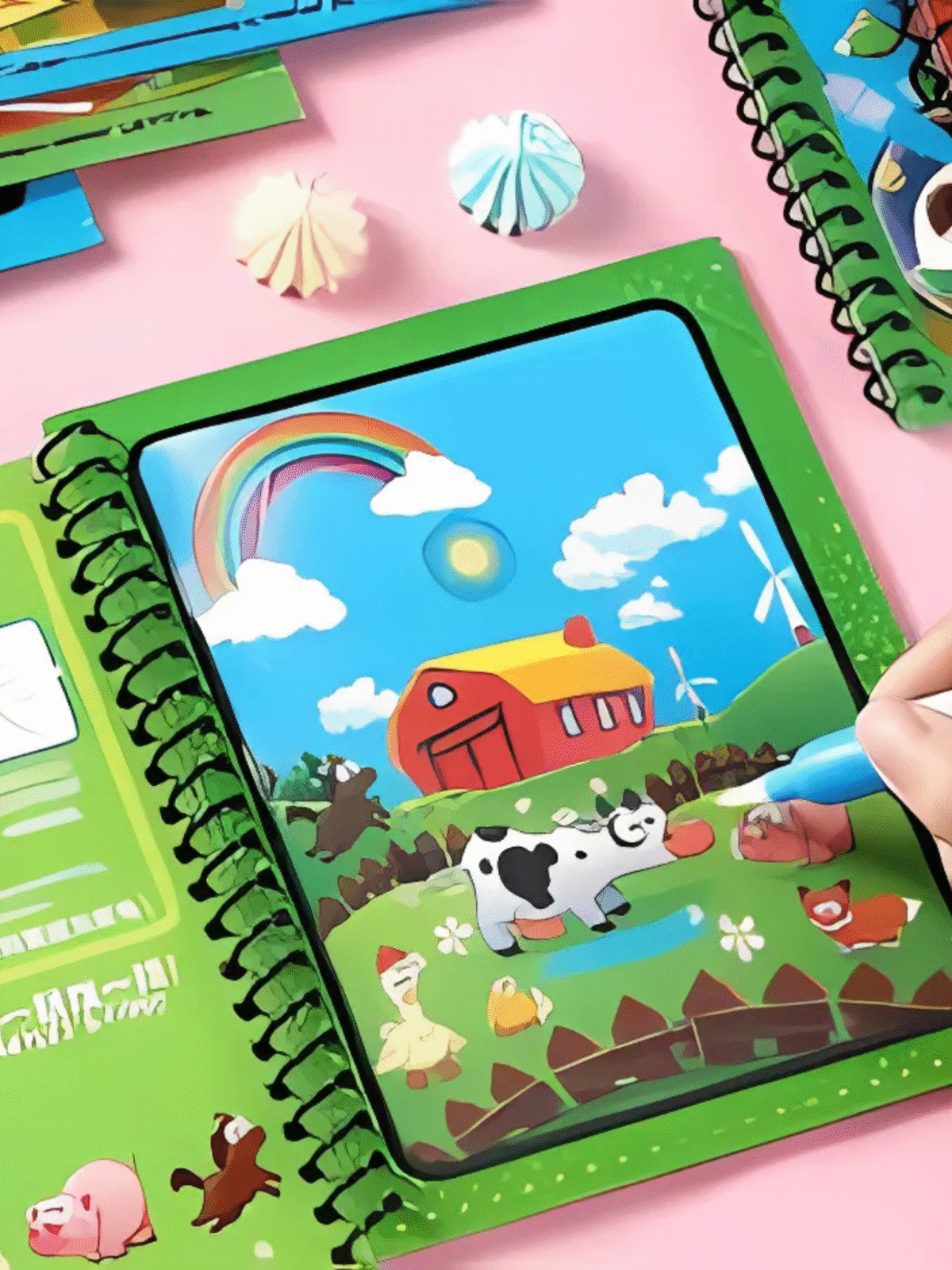✨ Restocked! Magic Water Book – No Outlines Drawing Pages - Image 3