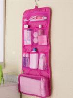 🧳 Foldable Hanging Toiletry Storage Bag | Travel Organizer | Waterproof | Multi-Compartment | Hook Design - Image 3
