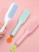 ✨ Self-Cleaning Telescopic Hair Brush | One-Click Cleaning